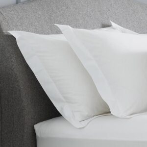 Μαξιλαροθήκη 60%cotton 40% polyester sateen  ρίγα 2 εκ oxford 220 tc