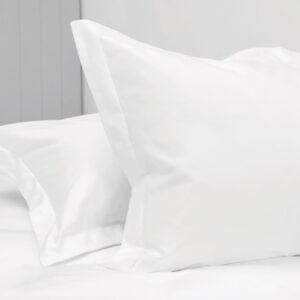 ΜΑΞΙΛΑΡΟΘΗΚΗ  SATEEN 100% COTTON ΜΕ ΡΙΓΑ 1cm OXFORD 220TC