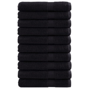 Πετσέτα 100% Cotton Μαύρη