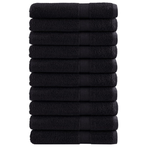 Πετσέτα 100% Cotton Μαύρη